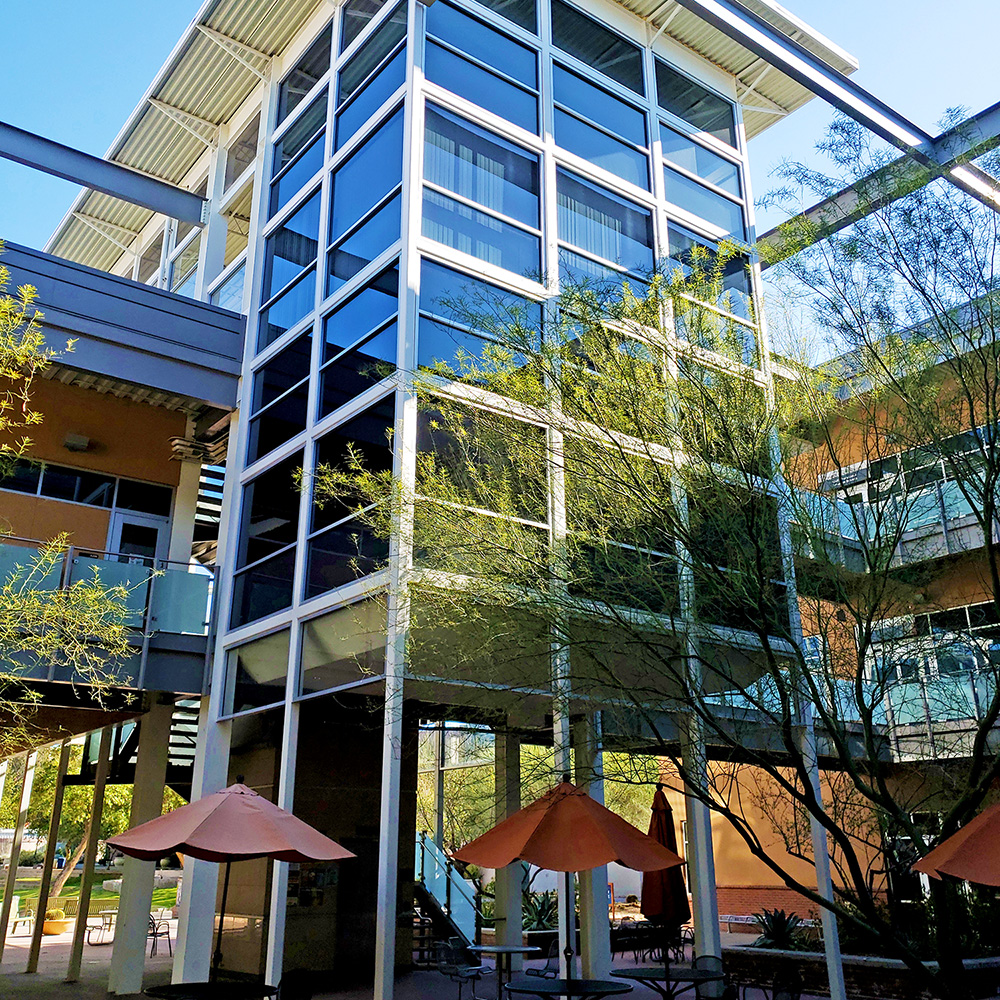 Campus Health Courtyard