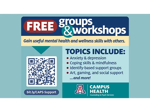 Free Groups & Workshops Flier
