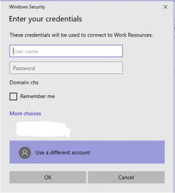 Windows Sign-In screenshot